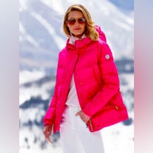 NEW Bogner Ania Down Ski Jacket - Pink, Size 6
